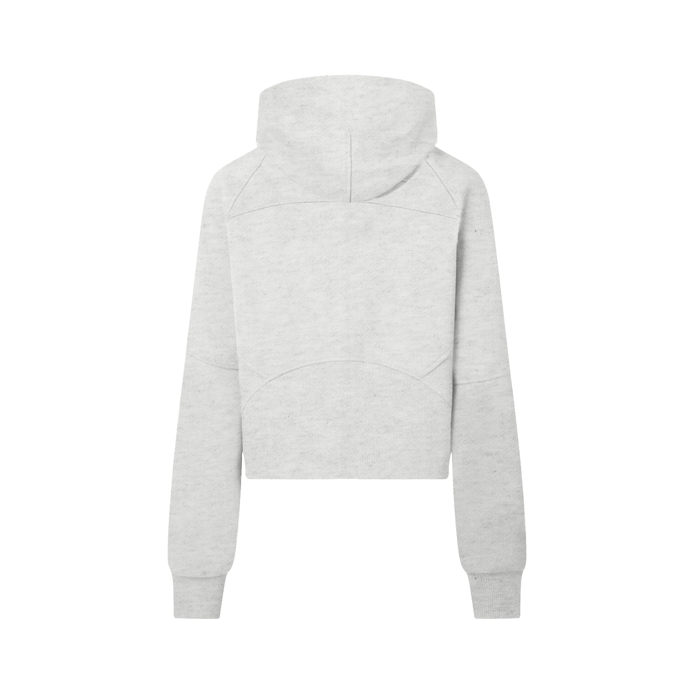 GWAY Cropped Half-Zip Hoodie