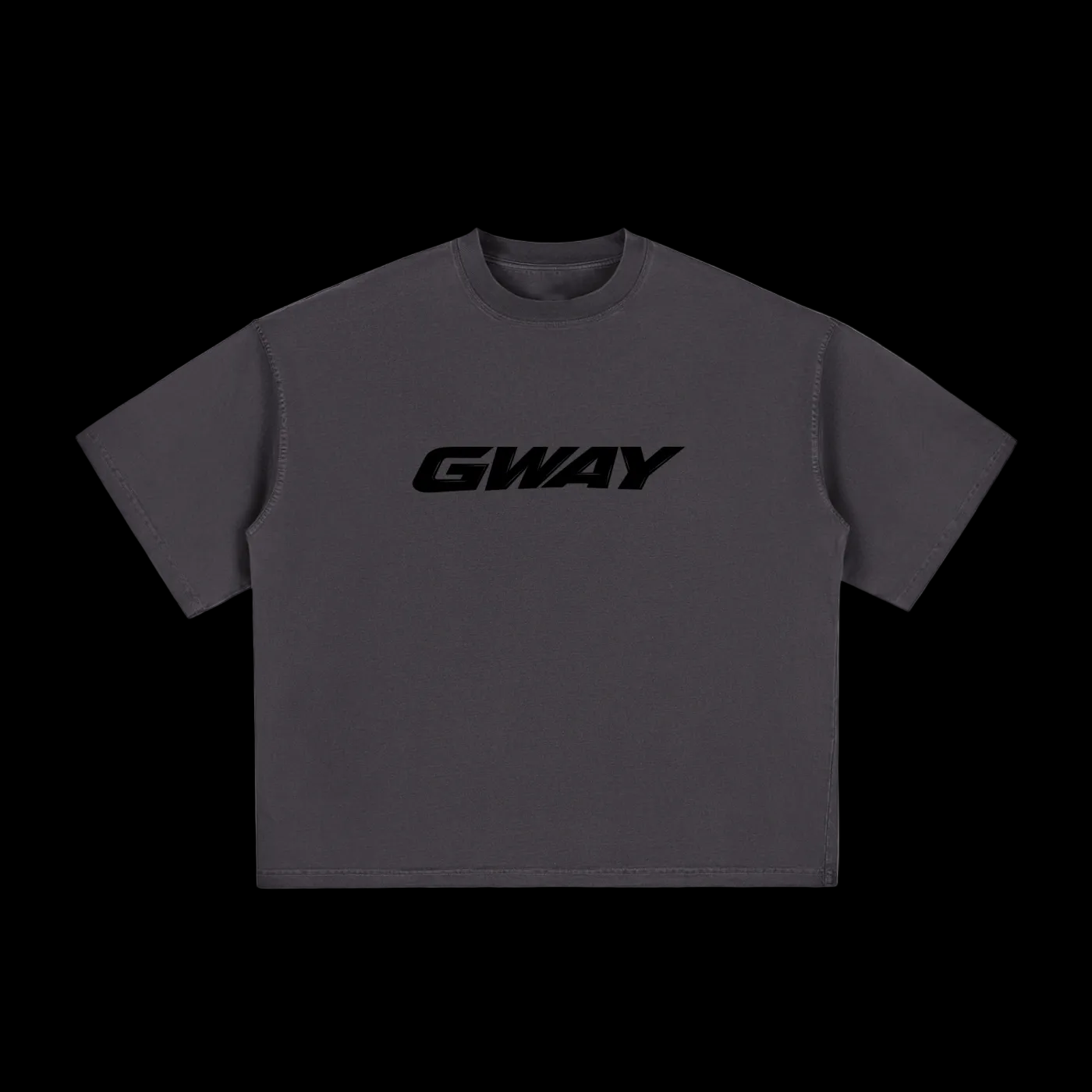 GWAY Vintage Washed Boxy T-Shirt