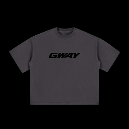 GWAY Vintage Washed Boxy T-Shirt