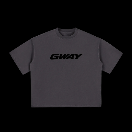 GWAY Vintage Washed Boxy T-Shirt