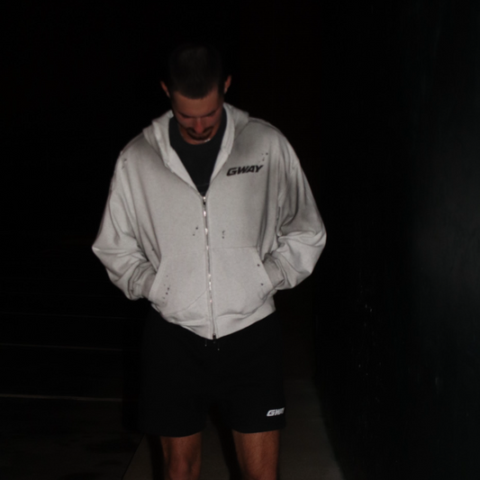 GWAY Sun Fade Fleece Zip Hoodie