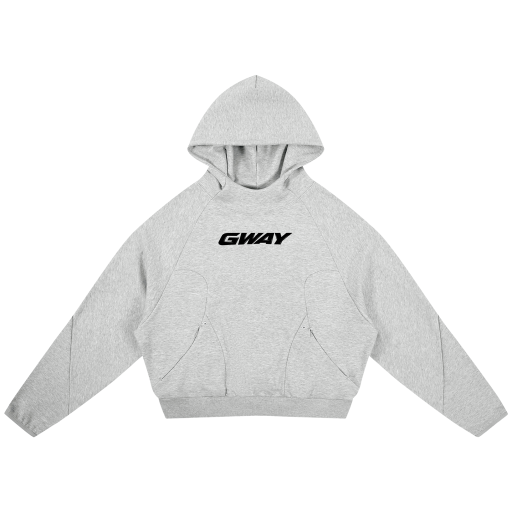 GWAY Curved Panel Hoodie