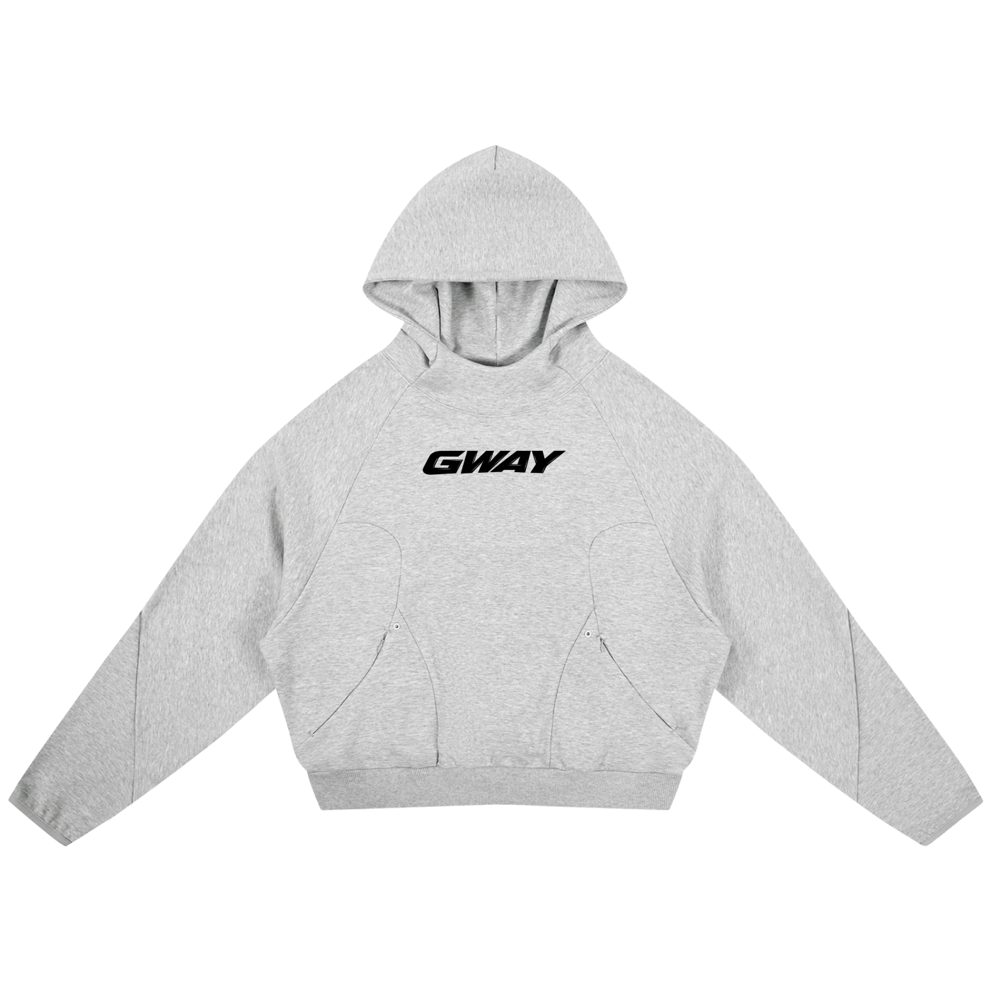 GWAY Curved Panel Hoodie