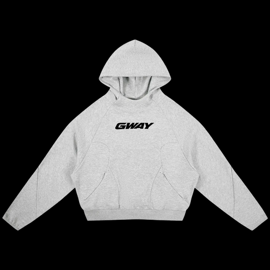 GWAY Curved Panel Hoodie