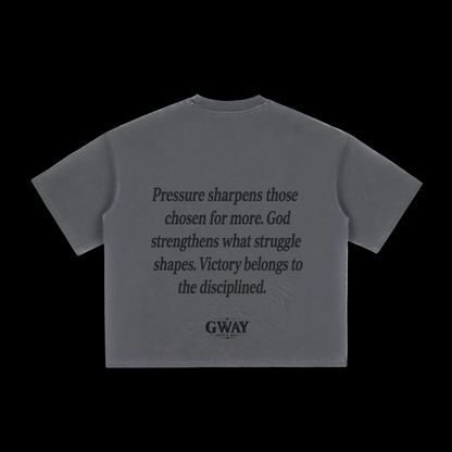GWAY Vintage Washed Boxy T-Shirt