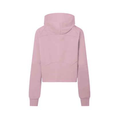 GWAY Cropped Half-Zip Hoodie