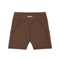 Women's High-Waisted Pocket Biker Shorts