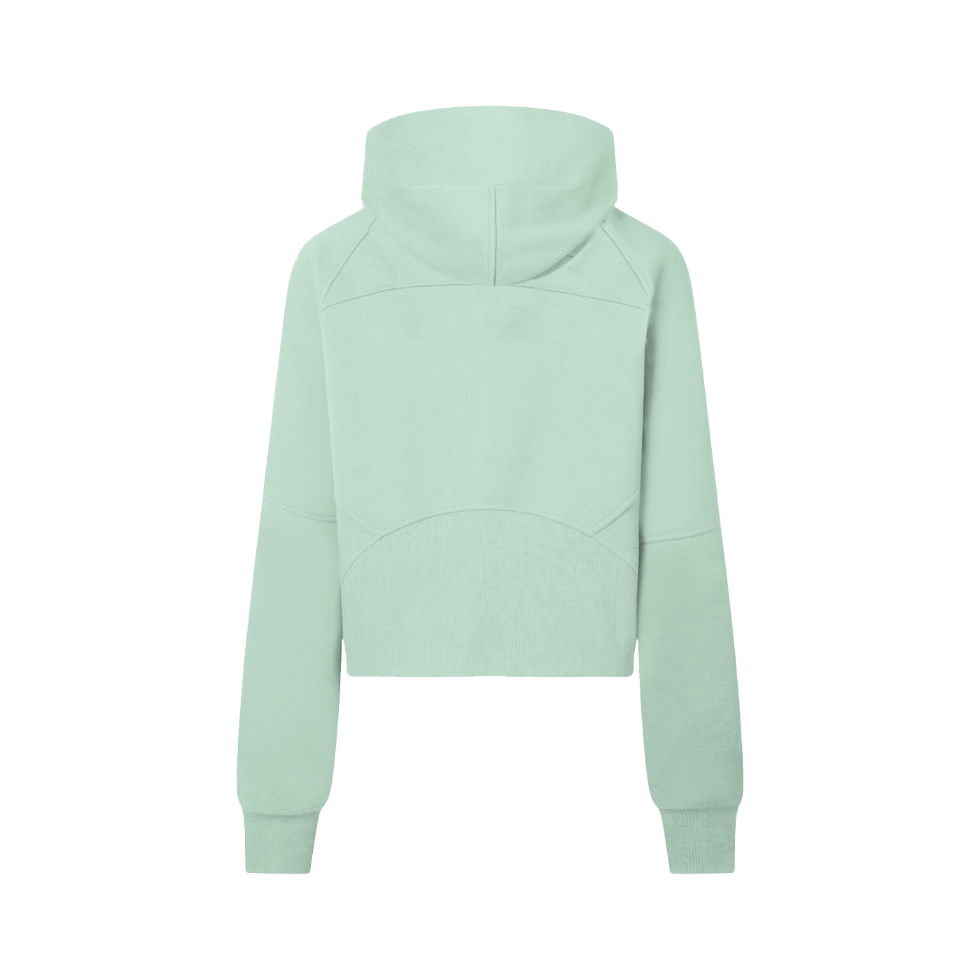 GWAY Cropped Half-Zip Hoodie