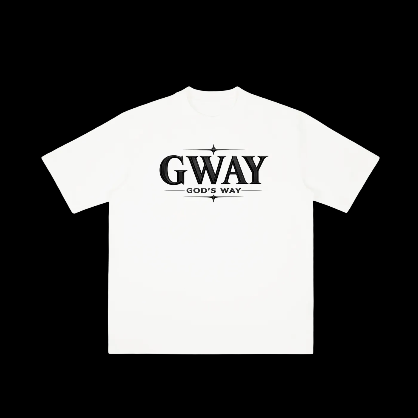 GWAY Vintage Wash Drop Shoulder T-shirt