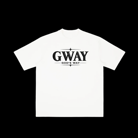 GWAY Vintage Wash Drop Shoulder T-shirt