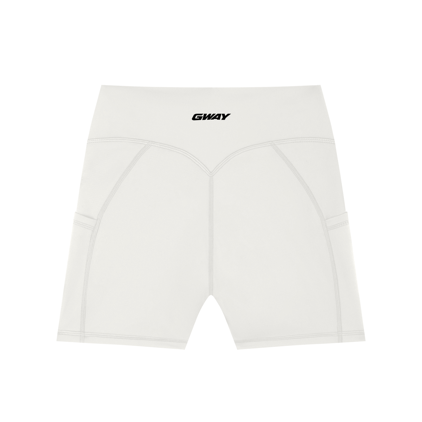 Women's High-Waisted Pocket Biker Shorts