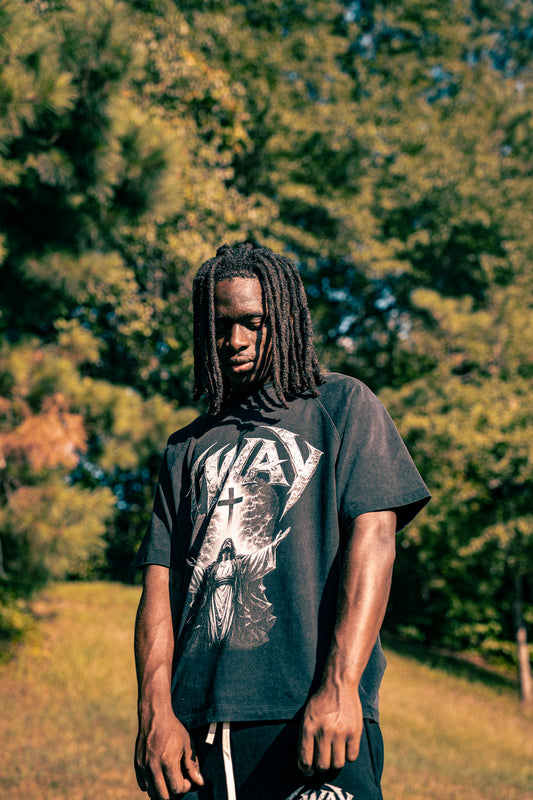 GWAY Vintage Washed Raglan T-Shirt