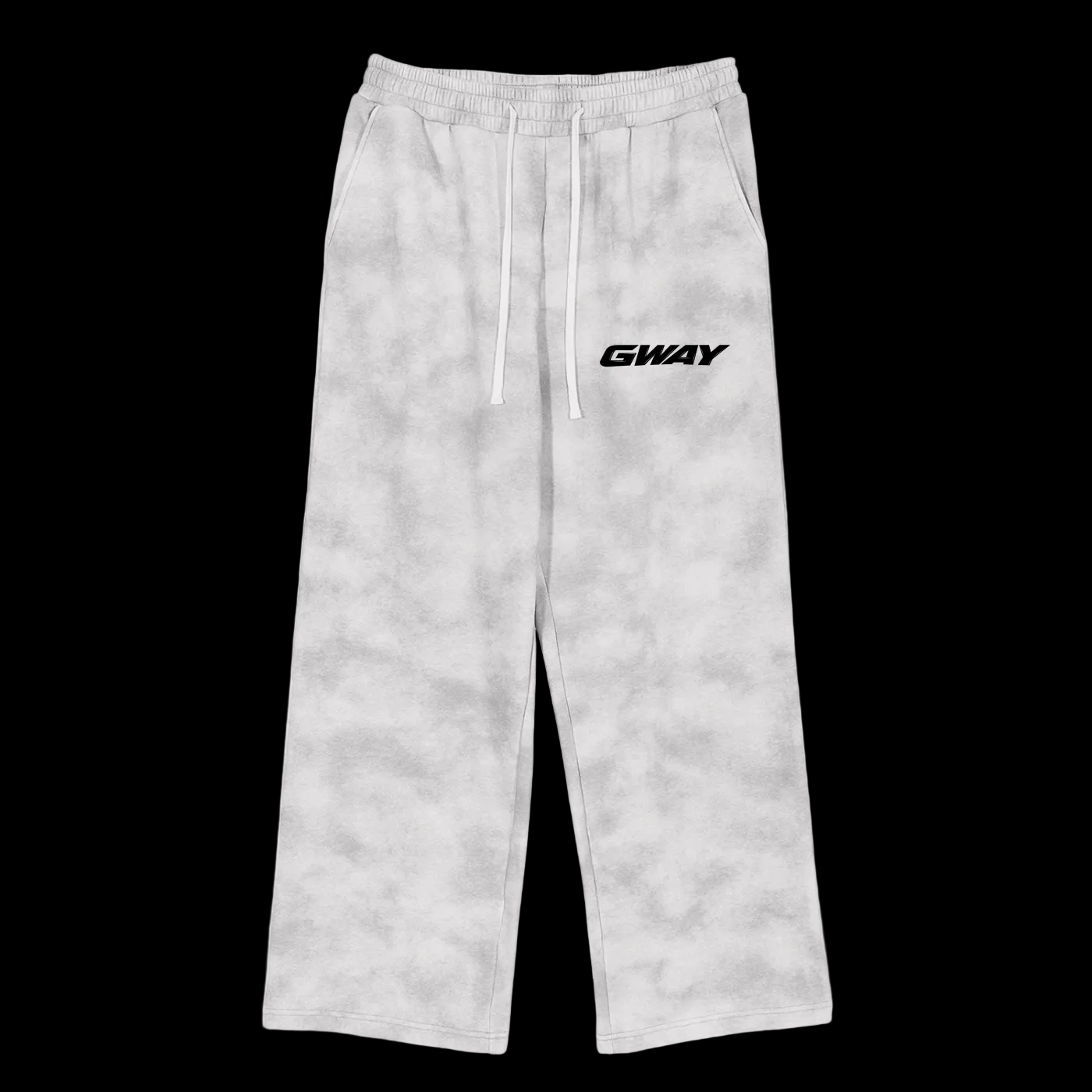 GWAY Dirty Washed Fleece Sweatpants