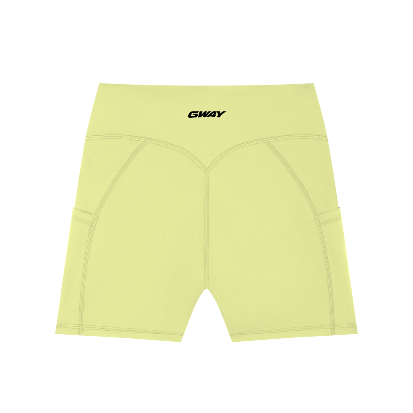 Women's High-Waisted Pocket Biker Shorts